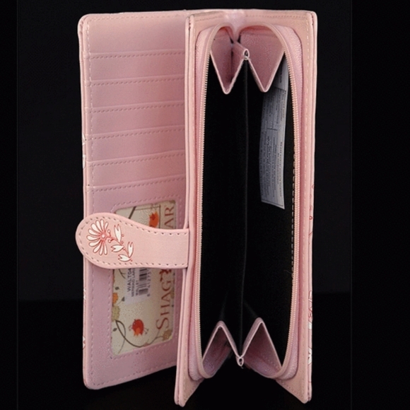 Pink Mermaid Wallet NWT - Vegan Leather - Womens Ladies Girlfriend Gift Ideas - Picture 6 of 7